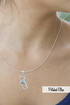 Sterling Silver California Pendant