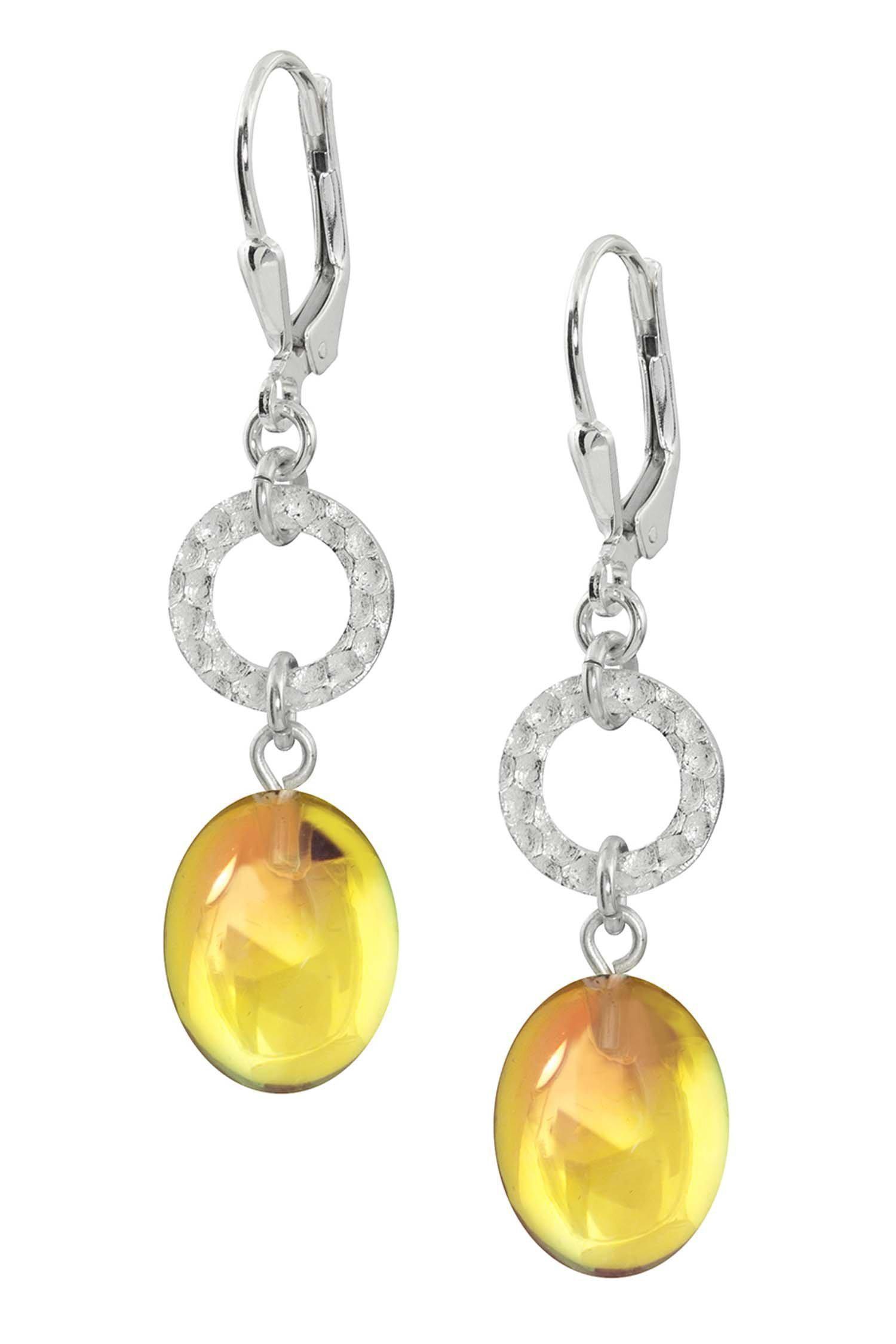 Circle Ext. Earrings - by Leightworks