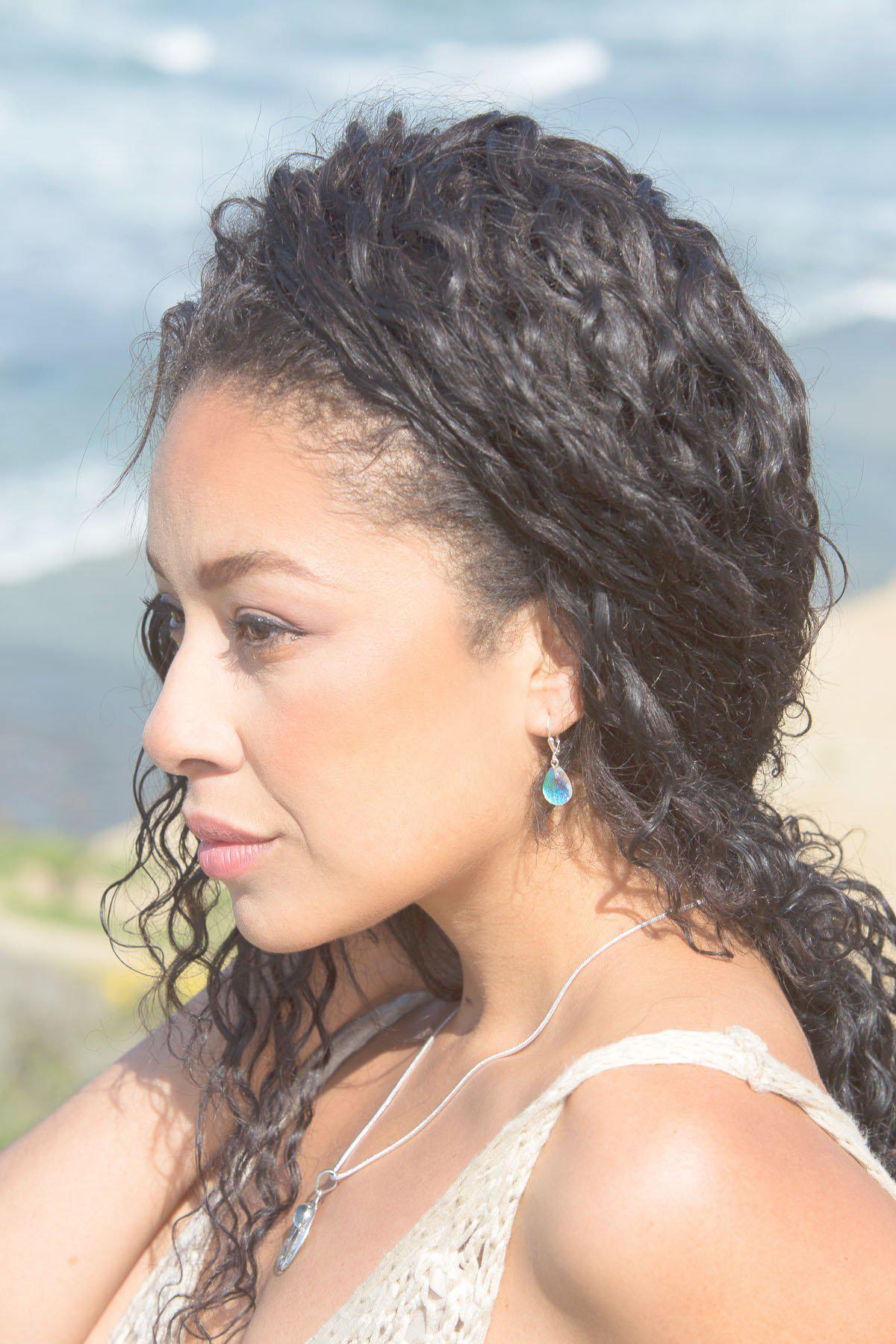 Sterling Silver-Scallop Earrings-Leightworks