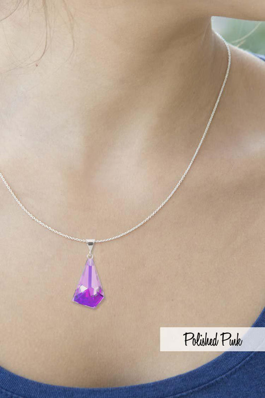 Sterling Silver-Small Glacier Pendant-Necklace Charm-Leightworks