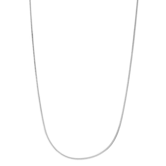 Sterling Silver Snake Chain - 0.9mm-Sterling Silver-Leightworks