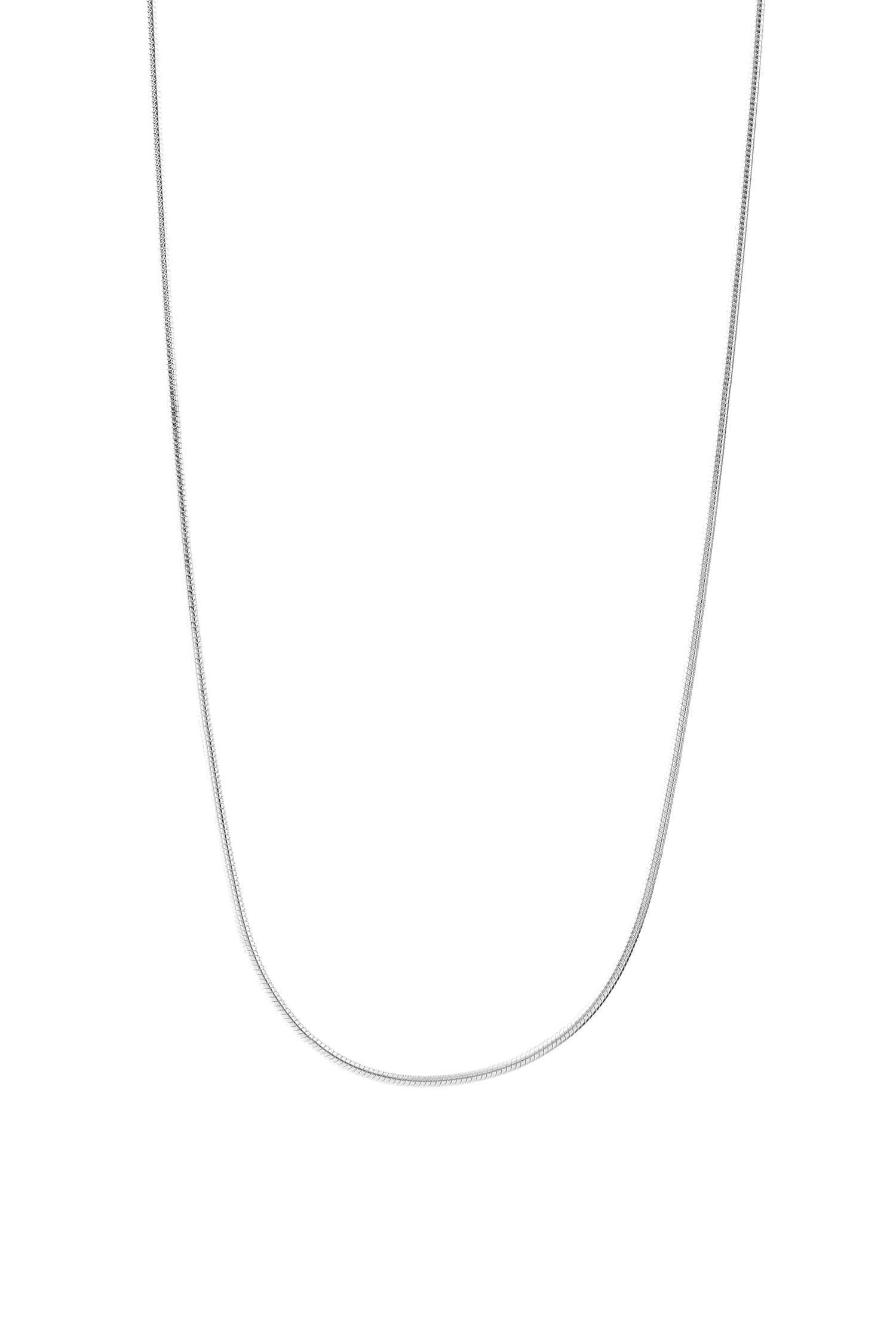 Sterling Silver Snake Chain - 0.9mm-Sterling Silver-Leightworks